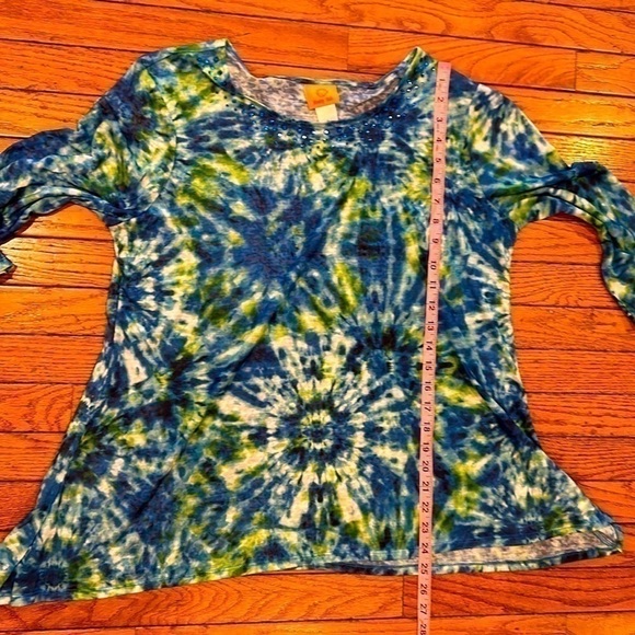 Ruby Rd firework tie-dye top - Picture 5 of 6